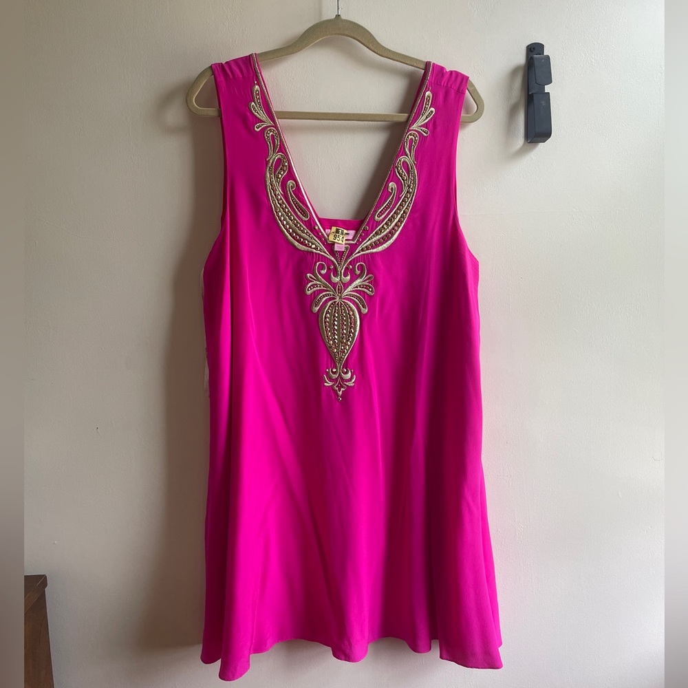 Lilly Pulitzer "Owen" silk dress